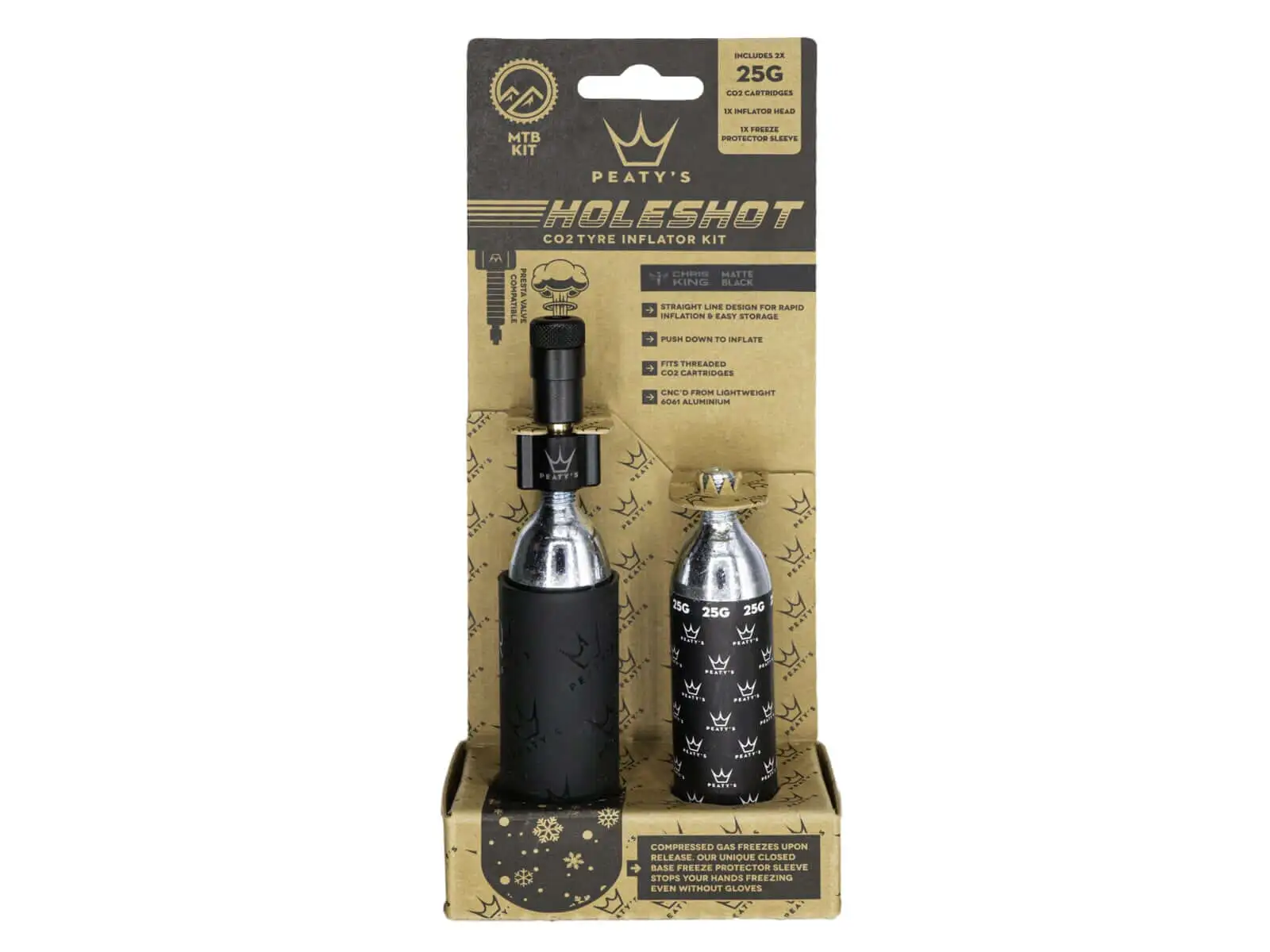 Peatys Holeshot CO2 zestaw 25 g Black