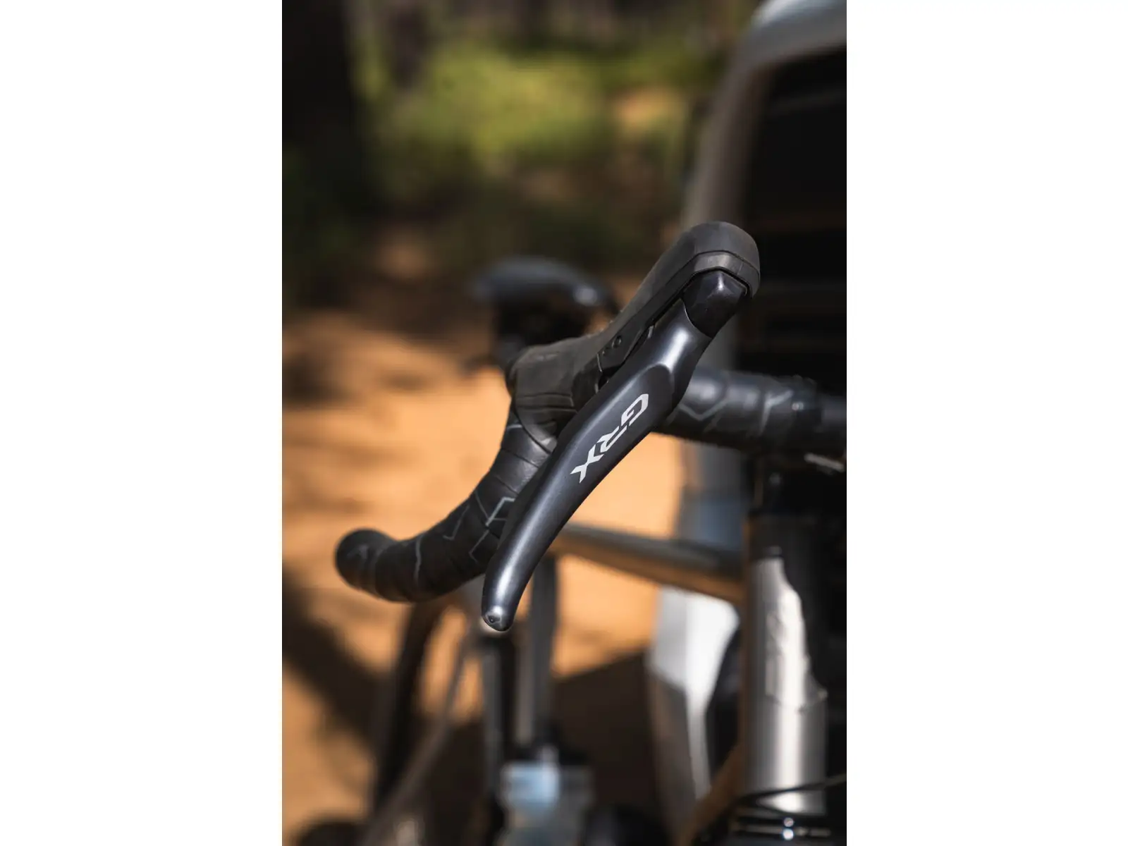 Shimano GRX ST-RX820+BR-RX820 przedni hamulec tarczowy i 2-biegowa dźwignia