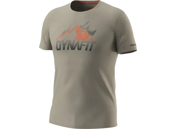 Dynafit Transalper Graphic męska koszulka z krótkim rękawem rock khaki