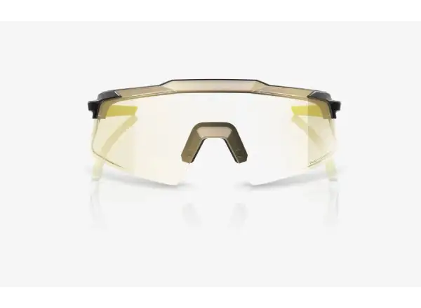 100% Aerocraft okulary Gloss Metallic Black/Photochromic