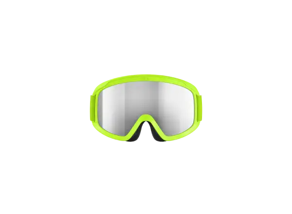 POC POCito Opsin dziecięce gogle narciarskie Fluorescent Yellow/Green/Partly Sunny Silver