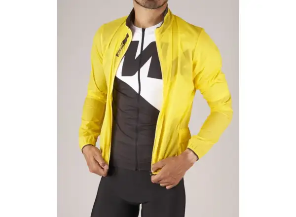Mavic Cosmic Wind damska kurtka Yellow WZÓR