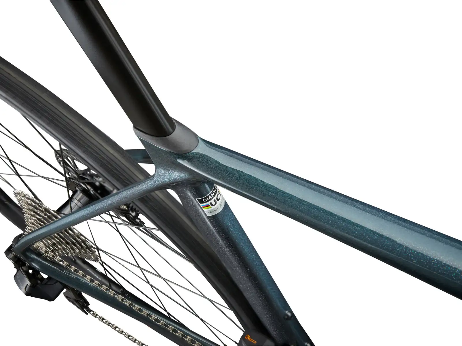 Giant TCR Advanced 1 gravel rower Asphalt Green