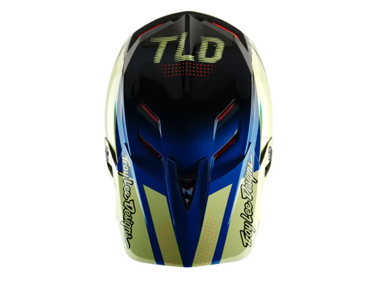 Troy Lee Designs D4 Composite kask Drip Glo Yellow
