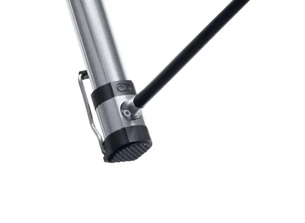 Crankbrothers Klic HV Mini pompka srebrna