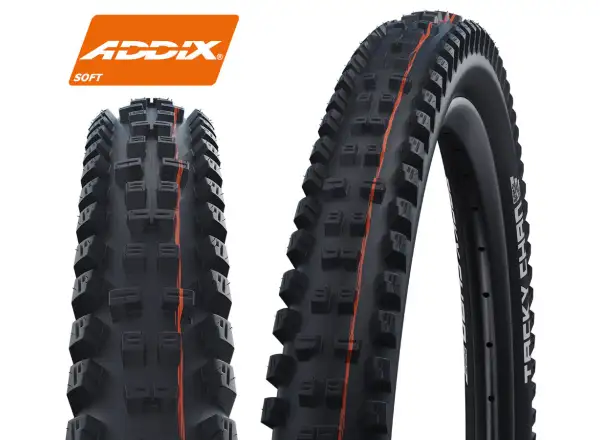Schwalbe Tacky Chan Evo SuperTrail TLE, Addix Soft E-50 29x2,40" opona MTB kevlarowa