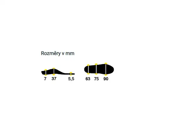 Sidas 3feet Merino High Arch wkładki do butów wysoka klenba 1 para
