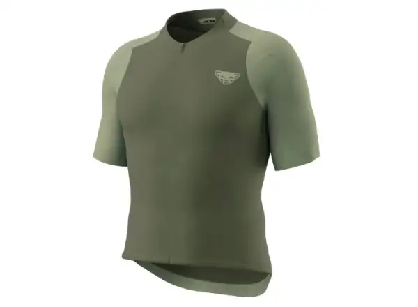 Dynafit Ride Light 1/2 zip męska koszulka z krótkim rękawem Thyme