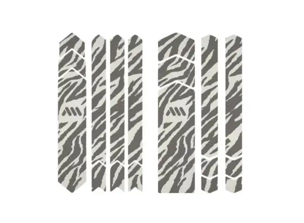 All Mountain Style ochrannne naklejki na ramę Full Zebra Grey