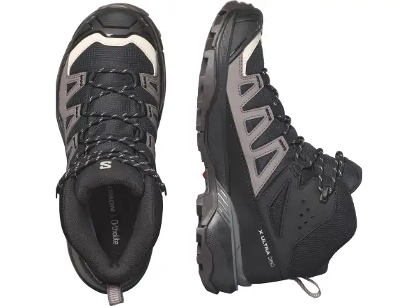 Salomon X Ultra 360 MID GTX damskie buty turystyczne Black/Plum Kitten/Shale