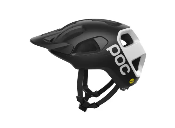 POC Cularis kask Uranium Black Matt/Hydrogen White/Logo