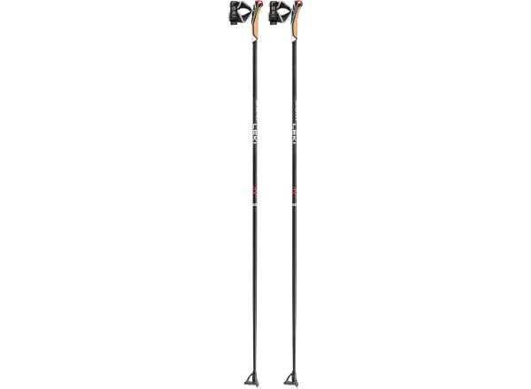 Leki PRC 750 kije do biegania Black-white-dark Anthracite