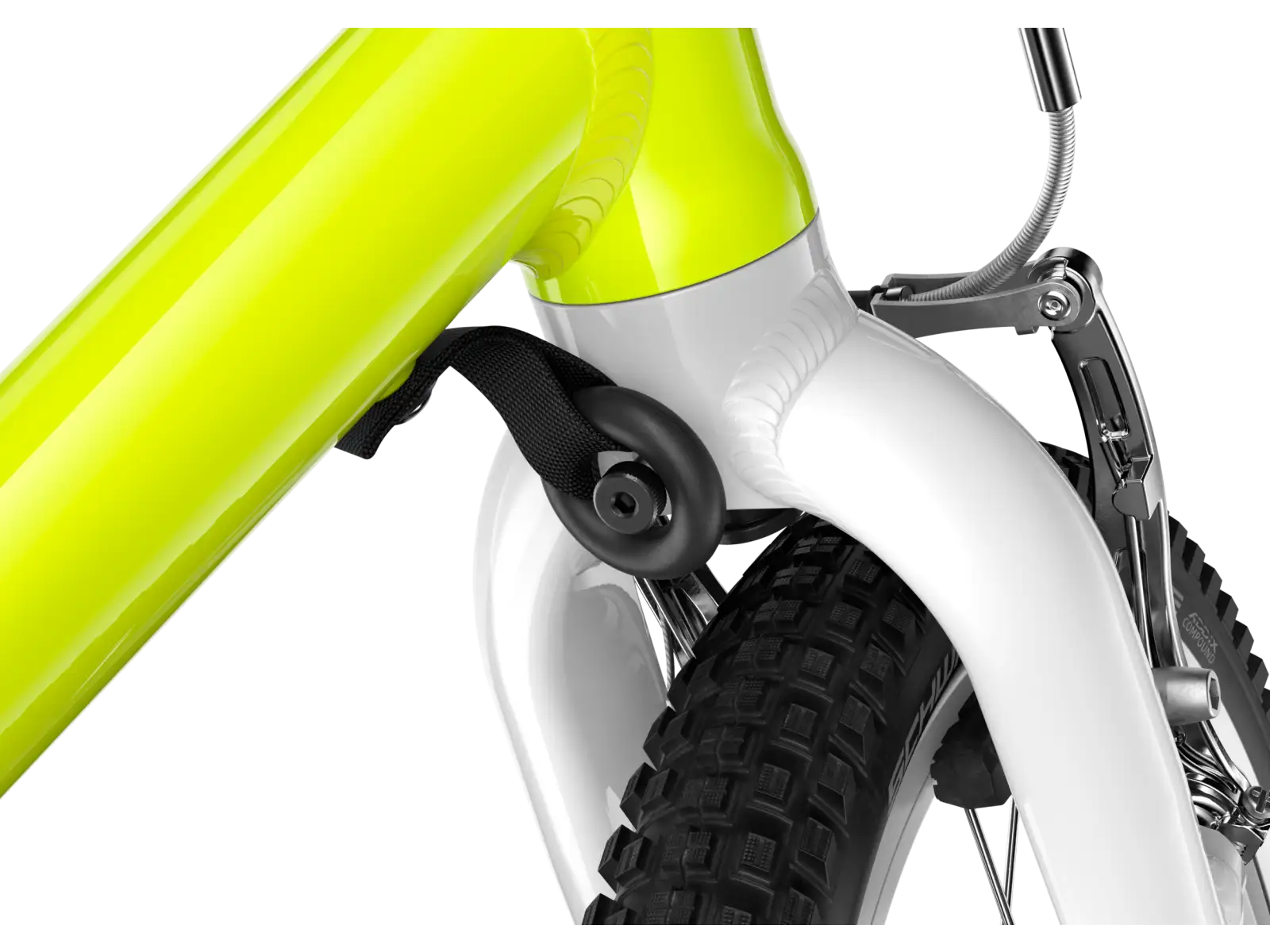 Woom GO 3 Automagic rower dziecięcy neon lime