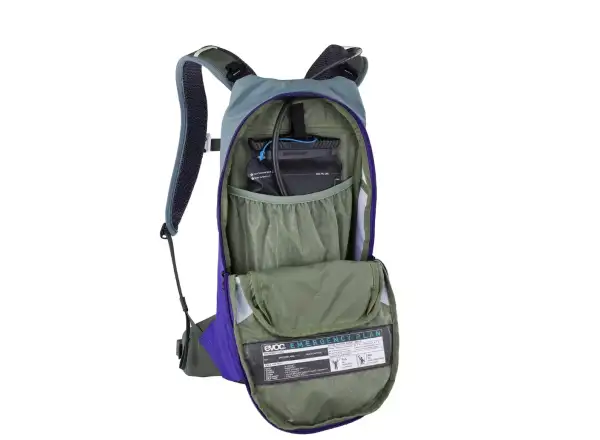 Evoc Stage 6 l plecak Steel/Violet/Dark Olive