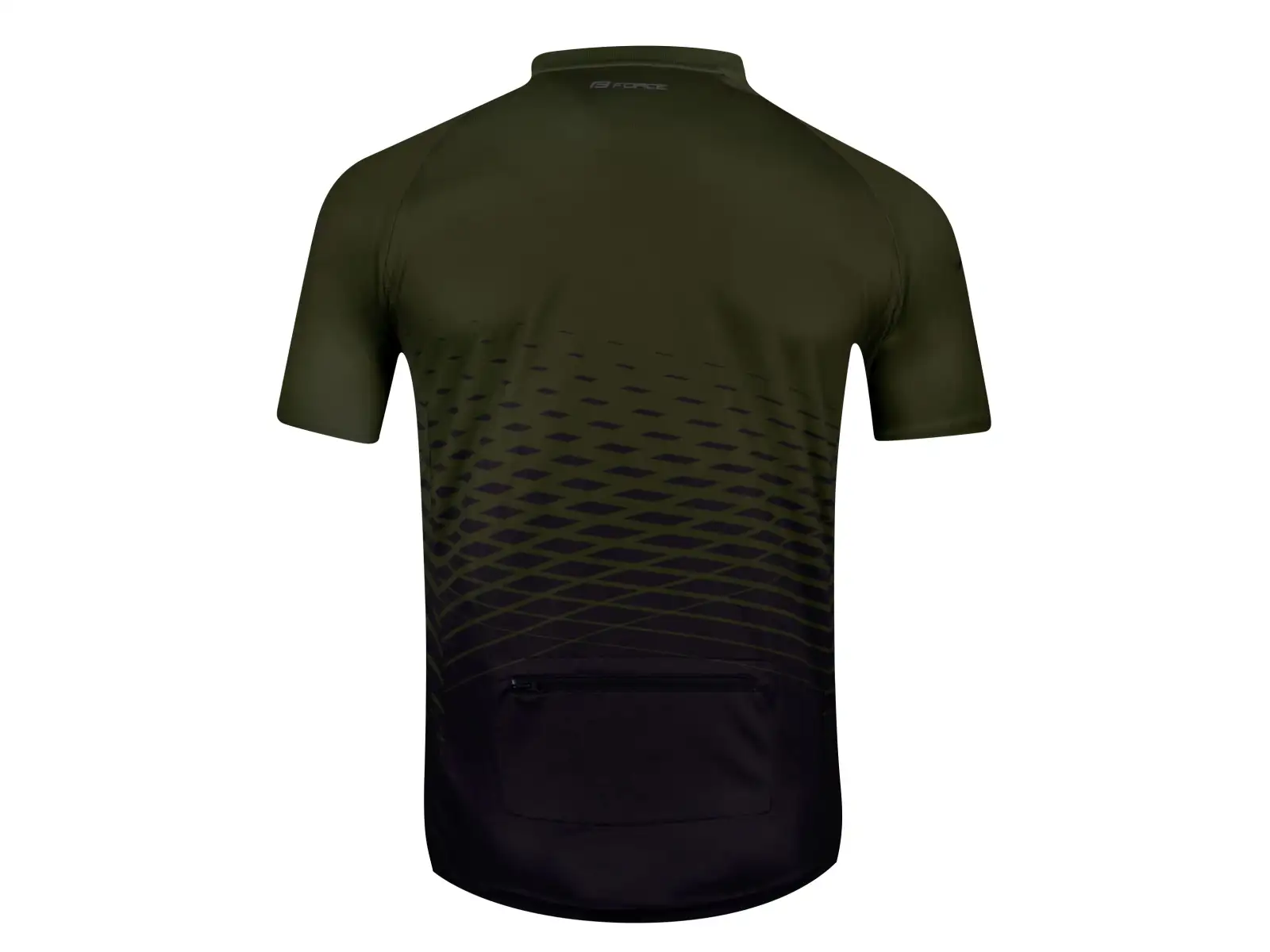 Force Angle MTB męska koszulka rowerowa z krótkim rękawem army