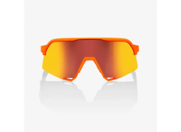 100% S3 okulary Soft Tact HiPER Neon Orange/Red Multilayer