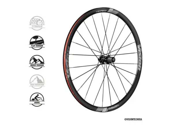 Vision Team30 DB-CL CH-TL zaplecione koła bębenek Sram XDR 24x24