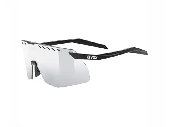 Uvex Pace Stage S okulary rowerowe Black matt/Mirror Silver