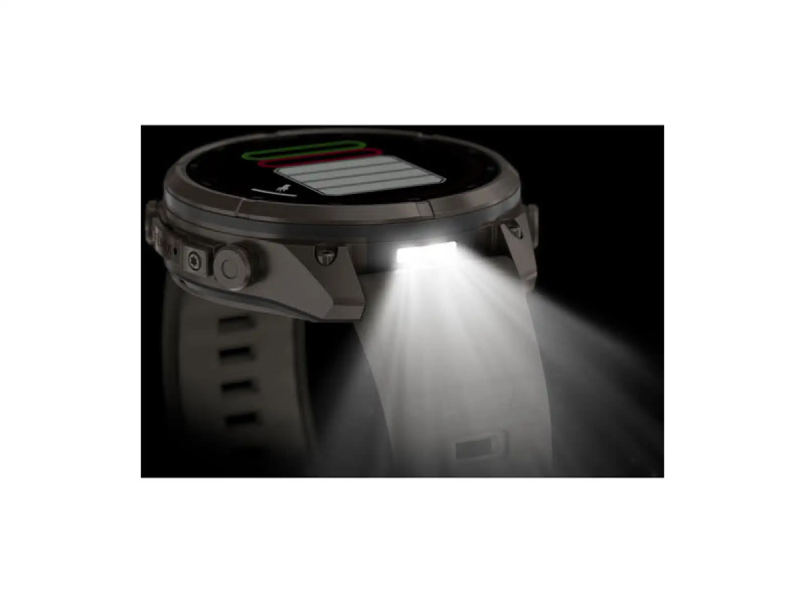 Garmin Fénix 9 Pro inReach Solar 47 mm Tytan Pebble Gray/Silver Gray