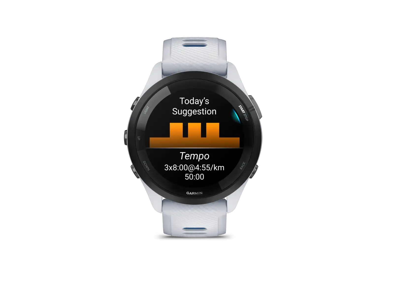 Garmin Forerunner 265 zegarek smart White