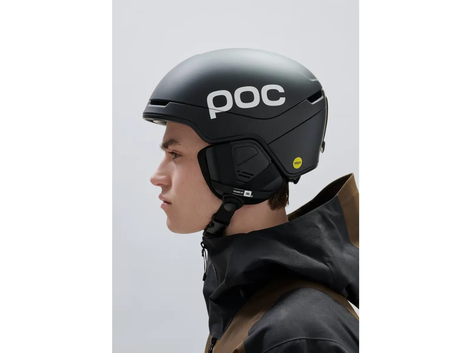 POC Obex Contour Communication kask narciarski Sylvanite Grey Matt/Uranium Black Matt