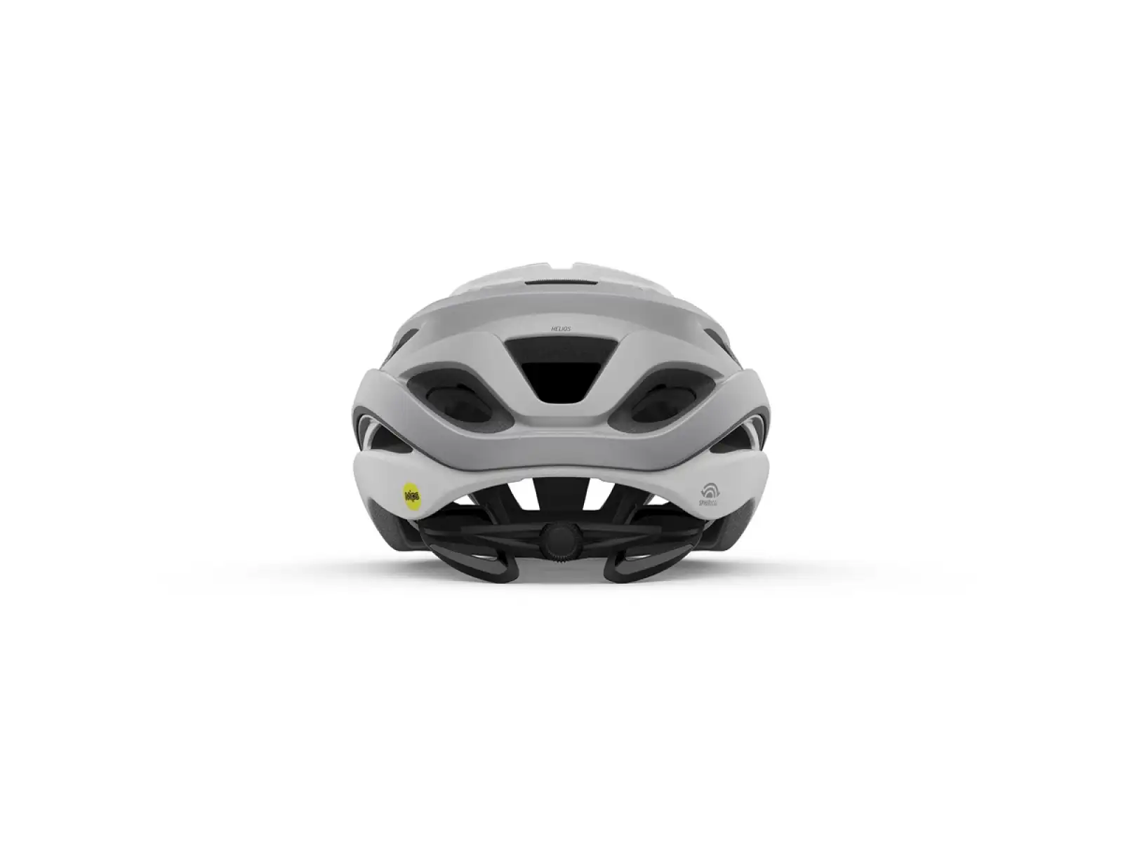 Giro Helios Spherical szosowy kask Mat White/Silver Fade