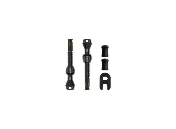 Lezyne CLIK TLR Valve PRO wentylki bezdętkowe 44 mm czarna