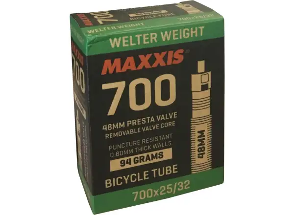 Maxxis Welter Weight dętka trekkingowa gal. wentyl 700x23/32
