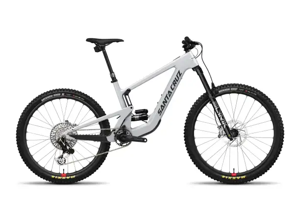 Santa Cruz Heckler SL 1 CC XX AXS RSV rower elektryczny z pełnym zawieszeniem Matte Silver