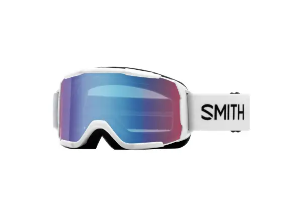Smith Daredevil dziecięce gogle narciarskie White / Blue Sensor Mirror