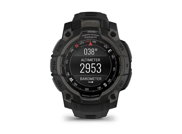 Garmin Instinct 3 Amoled 45 mm inteligentny zegarek Black/Black pasek