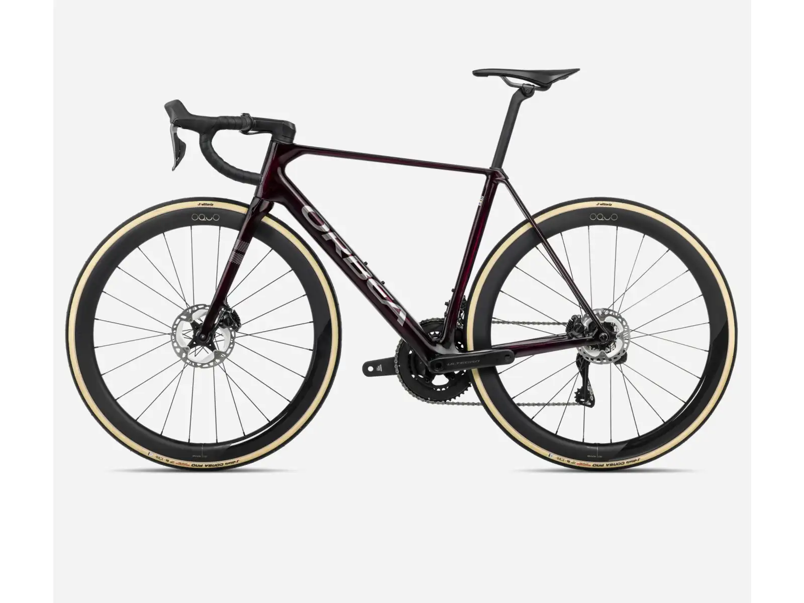 Orbea ORCA M20iLTD PWR rower szosowy Wine Red-Titanium