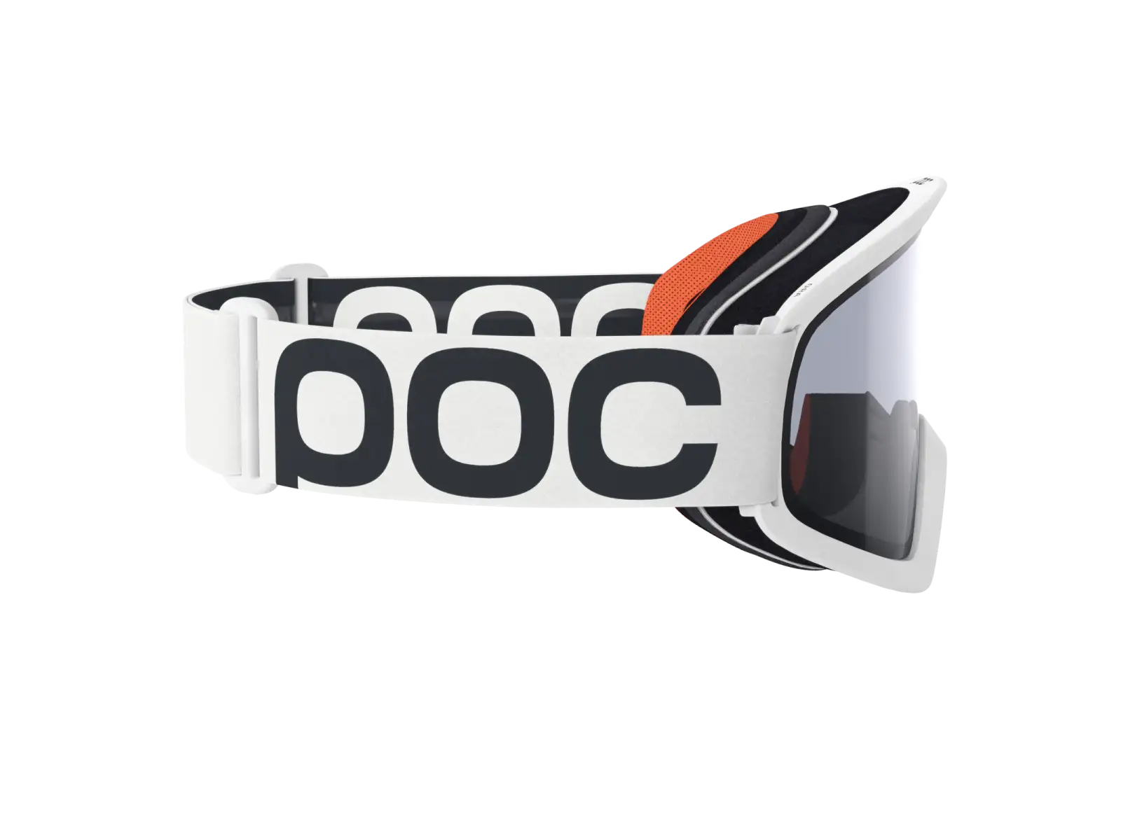 POC Ora MTB okulary Hydrogen White/Clarity Universal/Cloudy Grey