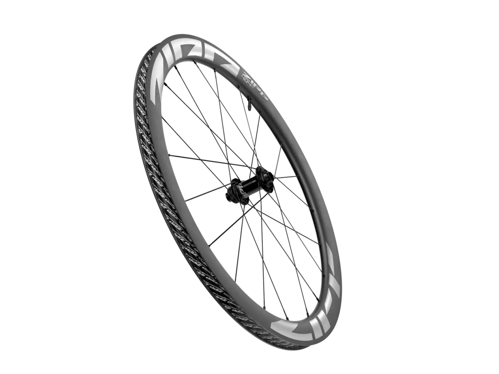 Zipp 404 S Carbon Tubeless CenterLock A1 przednie koło zaplecione white