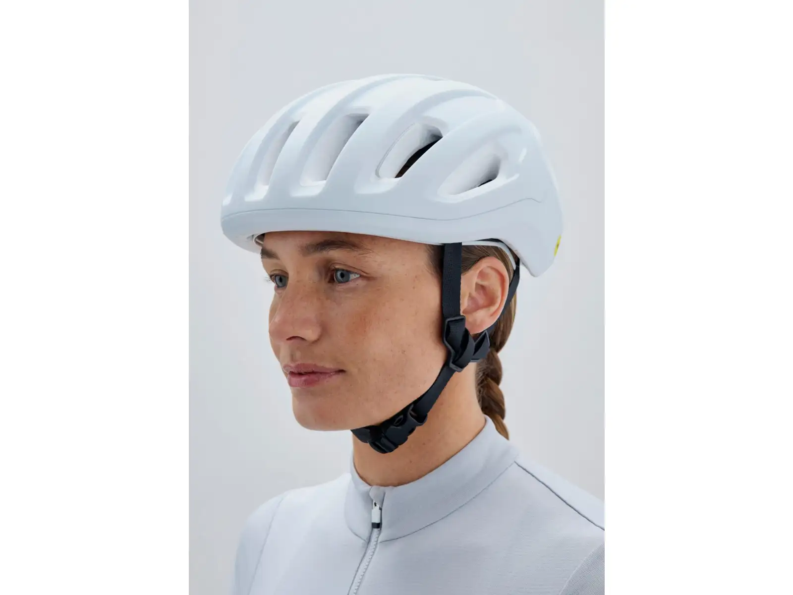 POC Amidal kask szosowy Hydrogen White Matt