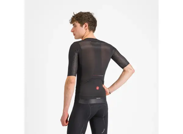 Castelli Aero Race 8S męska koszulka krótki rękaw Black