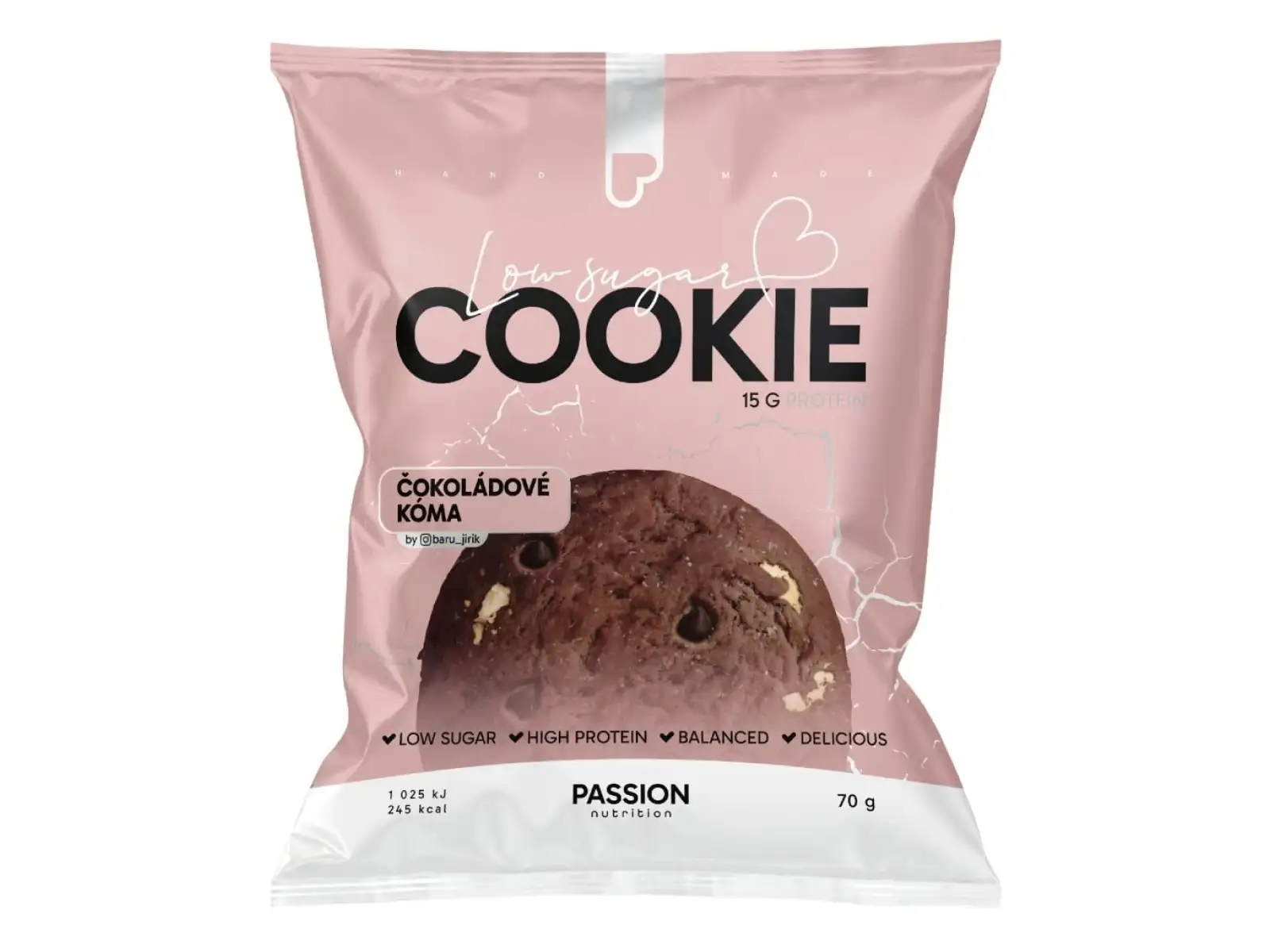 Passion Cookies Czekoladowa śpiączka 70 g