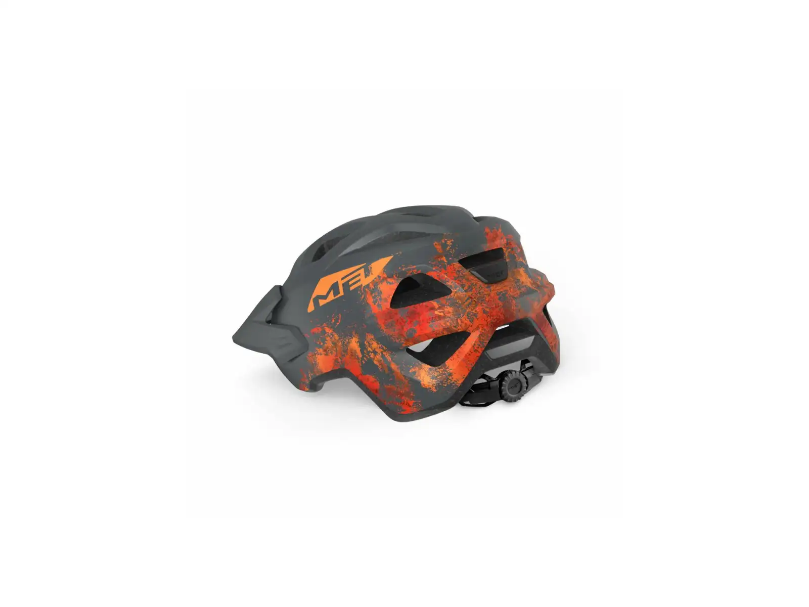 MET Eldar junior kask szara/pomarańczowa roz. Uni (52-57 cm)