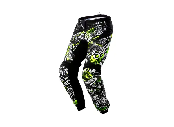 ONeal Element Attack V.23 dziecięce spodnie Black/Neon Yellow