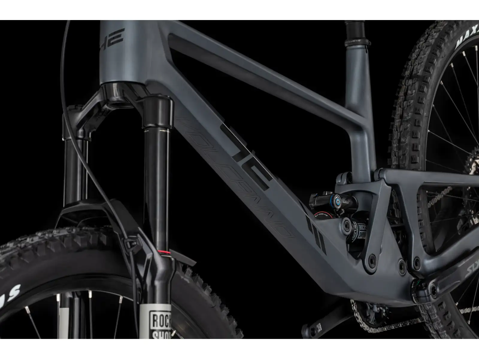 4Ever Volcanno Etna full suspension rower górski Grey Matt/Black