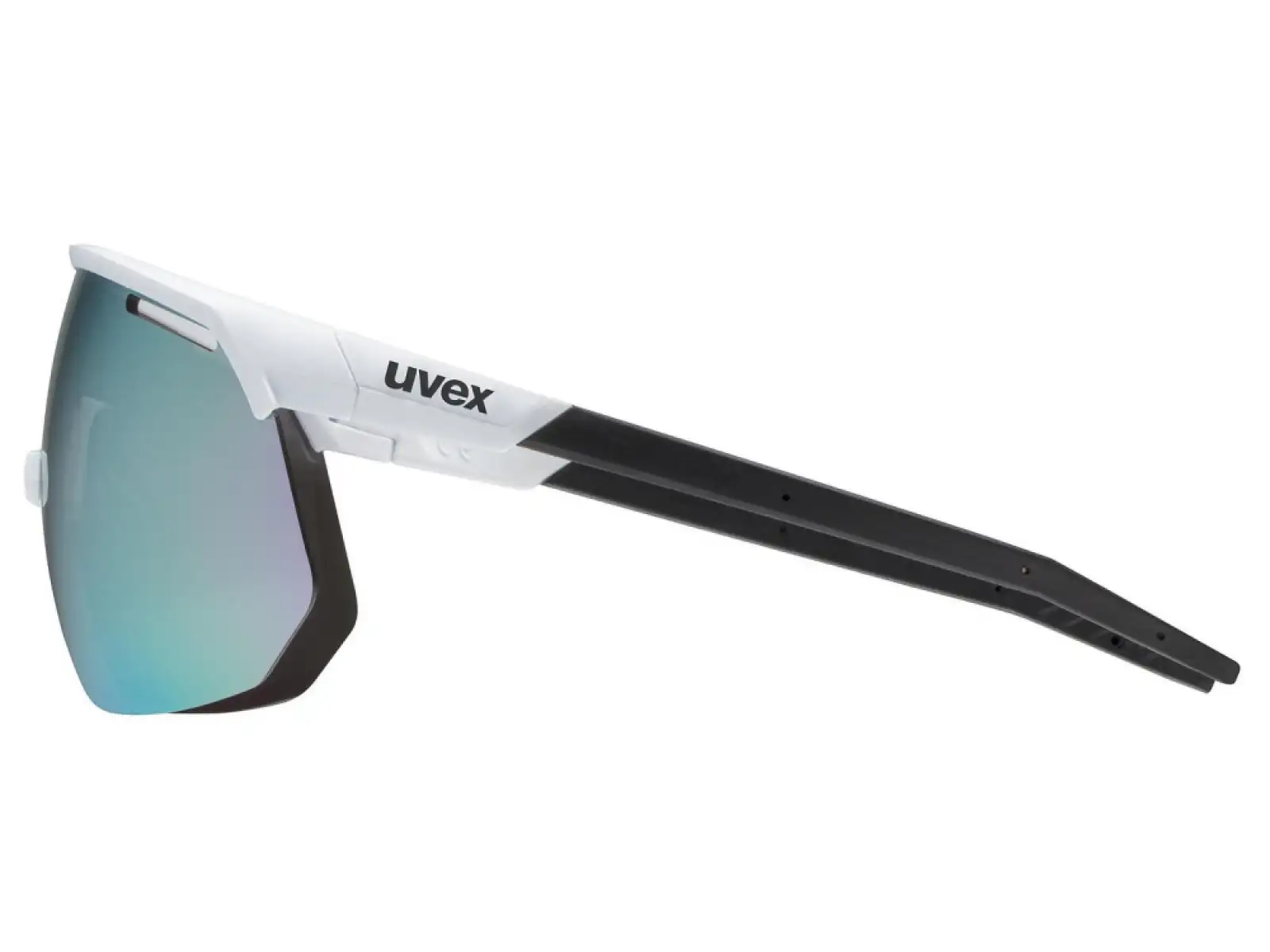 Uvex Pace One okulary White Matt/Mirror Lavender