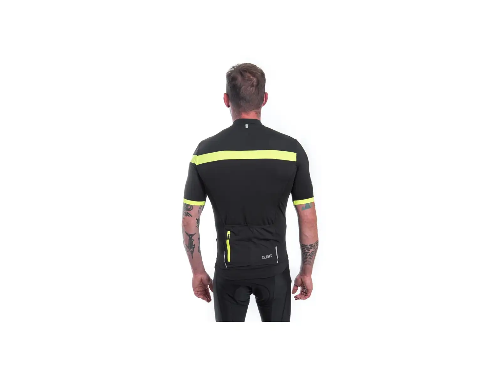 Sensor Cyklo Coolmax Classic męska koszulka z krótkim rękawem True Black