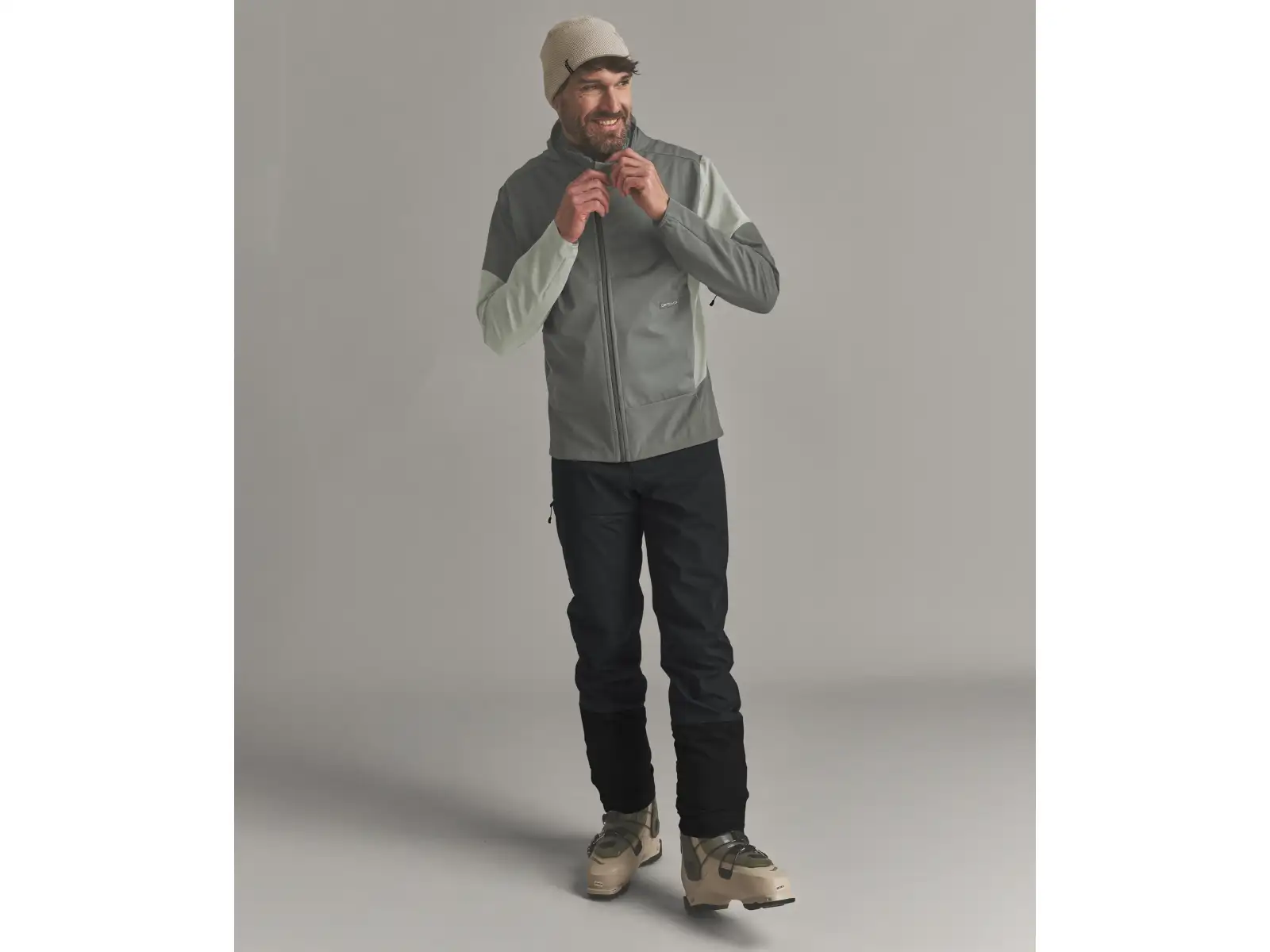 Ortovox Ortler Softshell Plus Jacket męska kurtka softshellowa Dark Sage