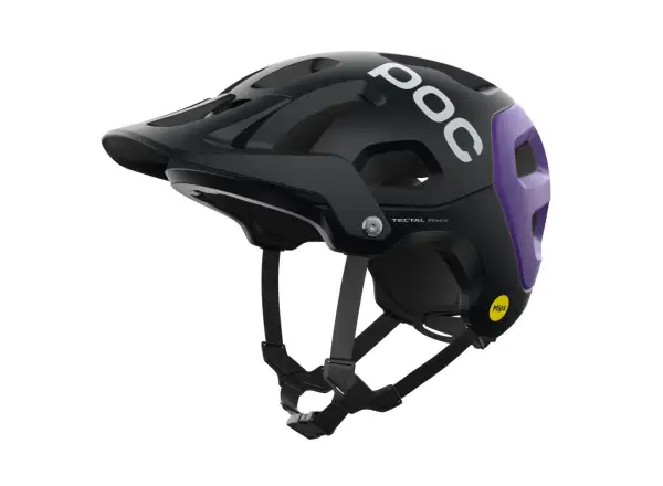 POC Tectal Race MIPS kask Uranium Black/Sapphire Purple Metallic/Matt