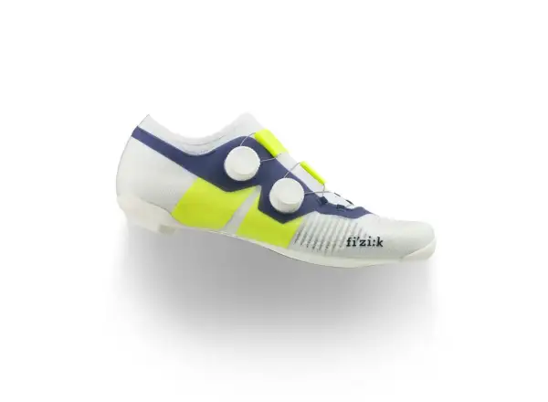 Fizik Vento Vega Carbon szosowe buty White/Yellow Fluo