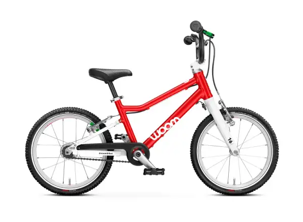 Woom 3 Automagic rower dziecięcy 16" Red