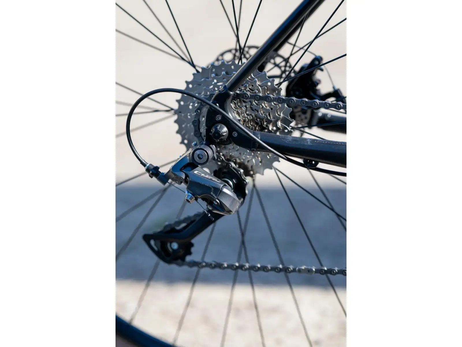 Rock Machine Gravelride 200 gravel rower Gloss Black/Sand