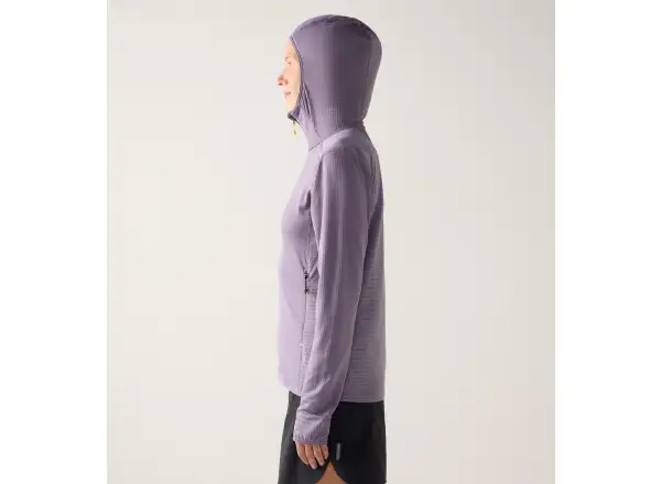 Haglöfs L.I.M Mid Multi Hood damska bluza z kapturem Purple Fog