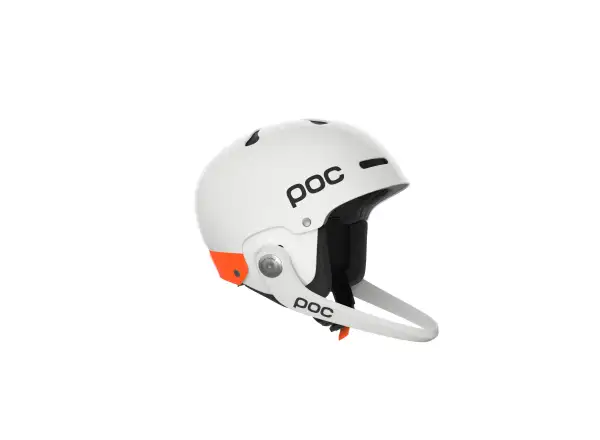 POC Artic SL MIPS kask narciarski Hydrogen White/Fluorescent Orange