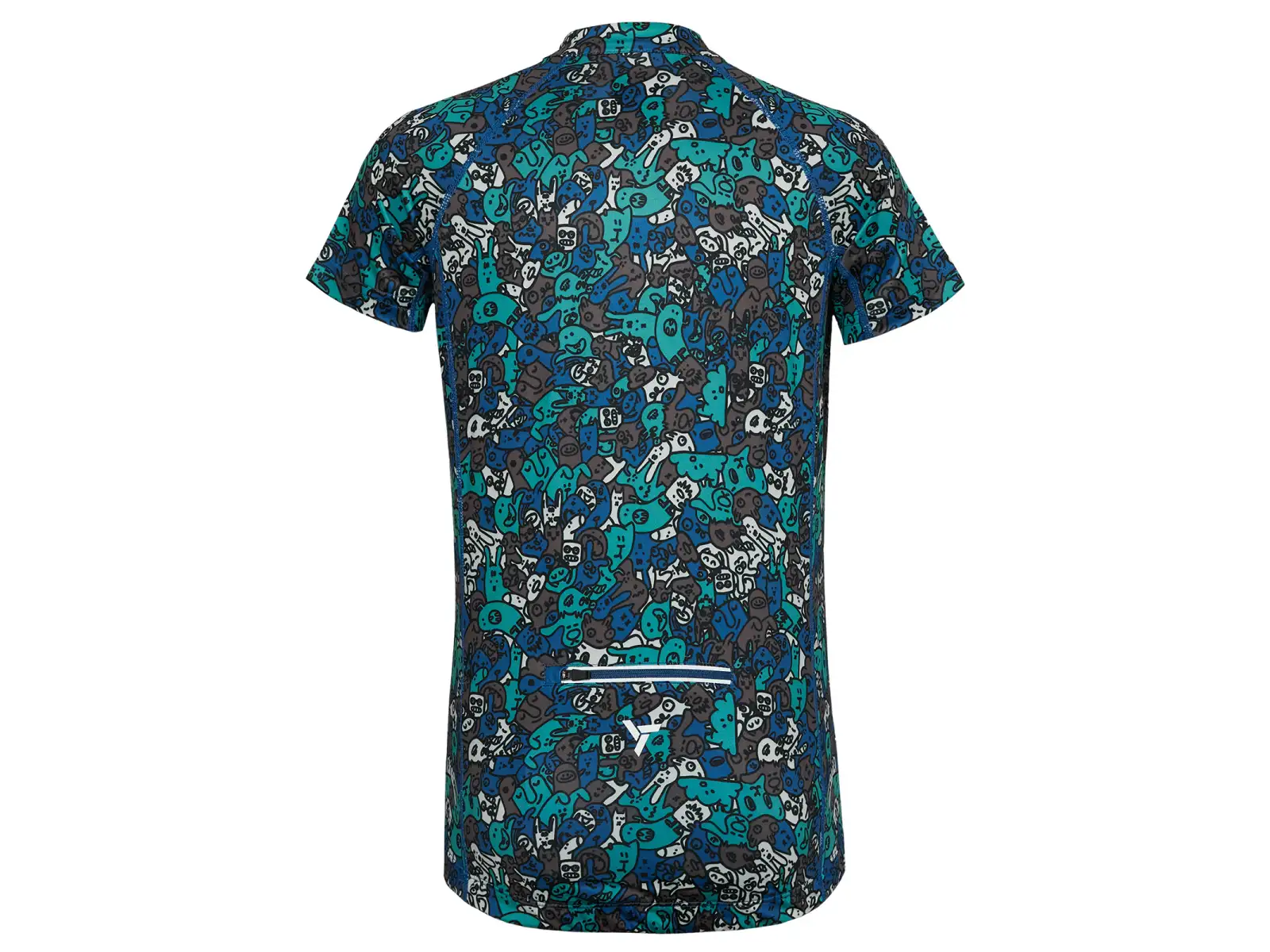 Silvini Scrivia dziecięcy dres krótki rękaw Blue/Yellow